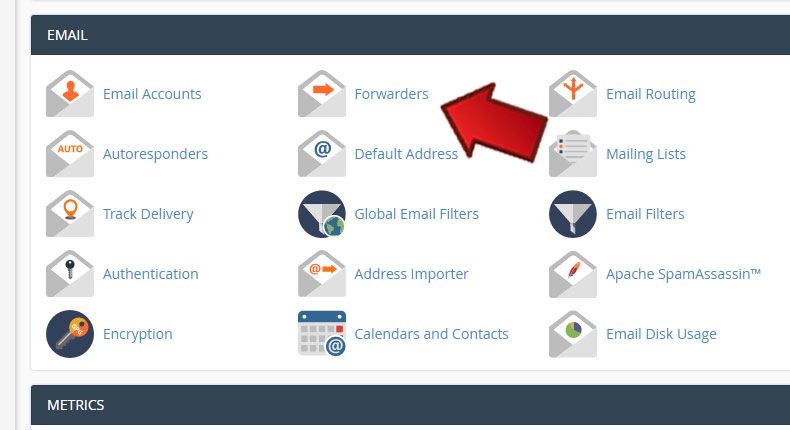 آموزش Forward کردن ایمیل‌ها در Cpanel