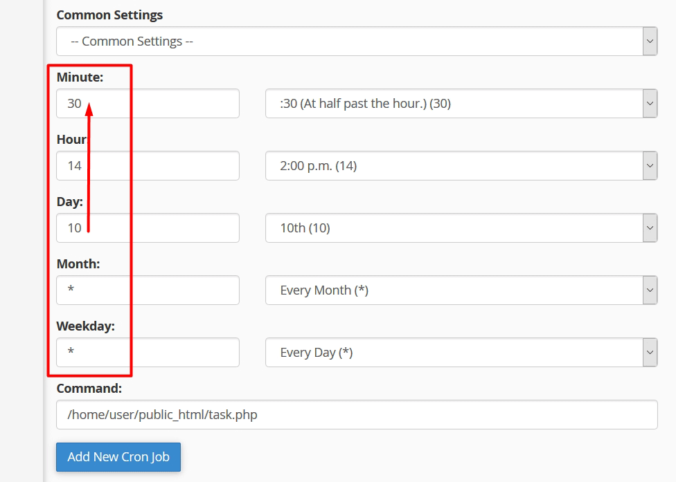 آموزش Cron Job - کران جاب در سی پنل