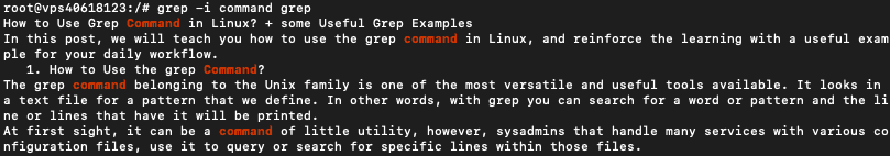 نحوه استفاده از دستور Grep در Linux