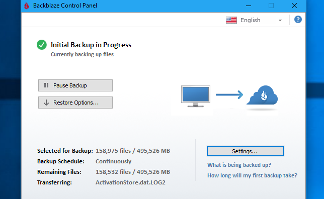 بهترین برنامه پشتیبان گیری از کامپیوتر Backblaze