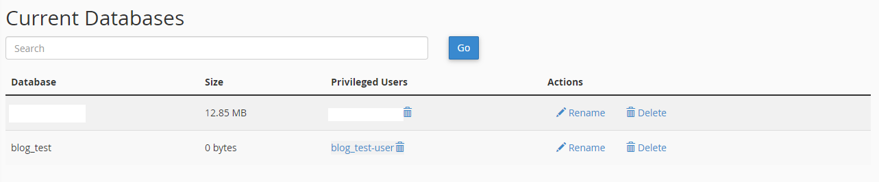 دادن دسترسی مدیریت کامل به یوزر در دیتابیس Mysql هاست سی پنل