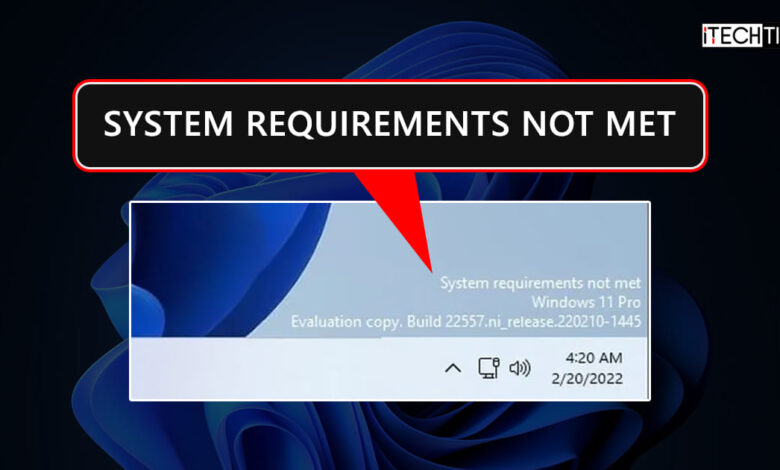 how-to-hide-system-requirements-not-met-on-windows-11