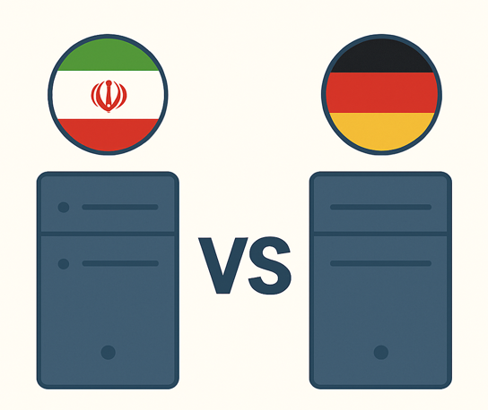 مقایسه هاست وردپرس ایران و آلمان | بررسی تخصصی و انتخاب بهترین گزینه در ۱۴۰۴